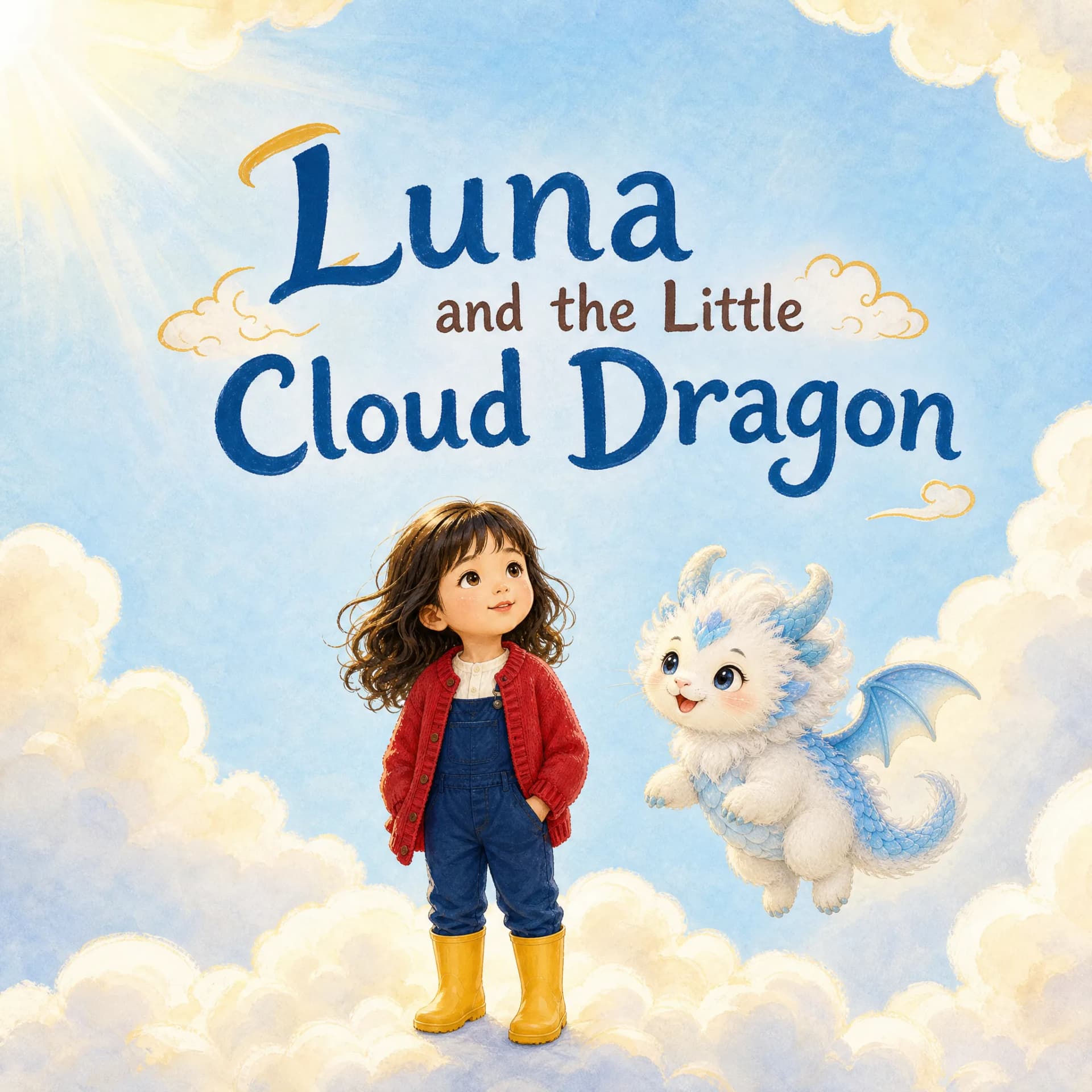 Luna and the Little Cloud Dragon cover