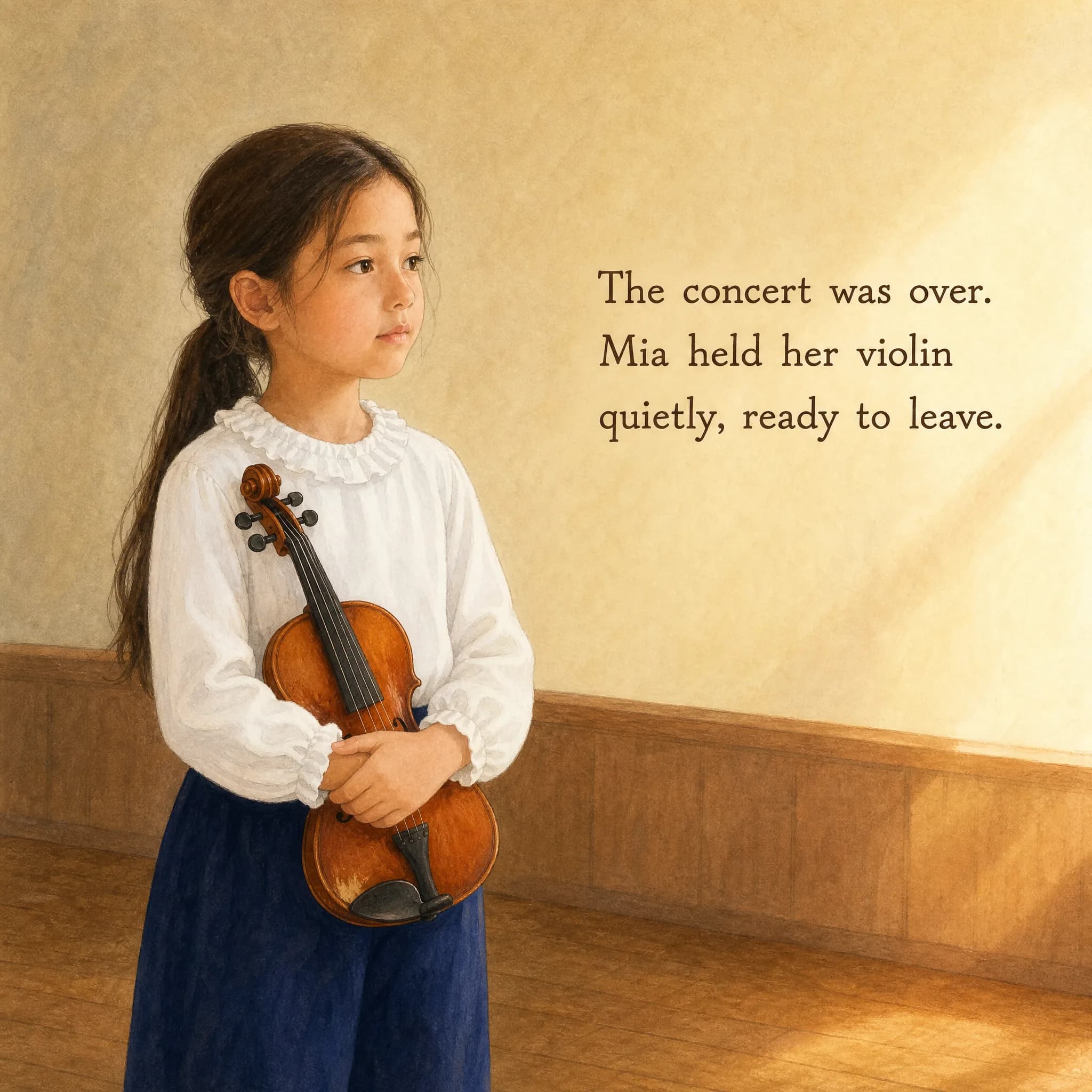 Mia's First Note