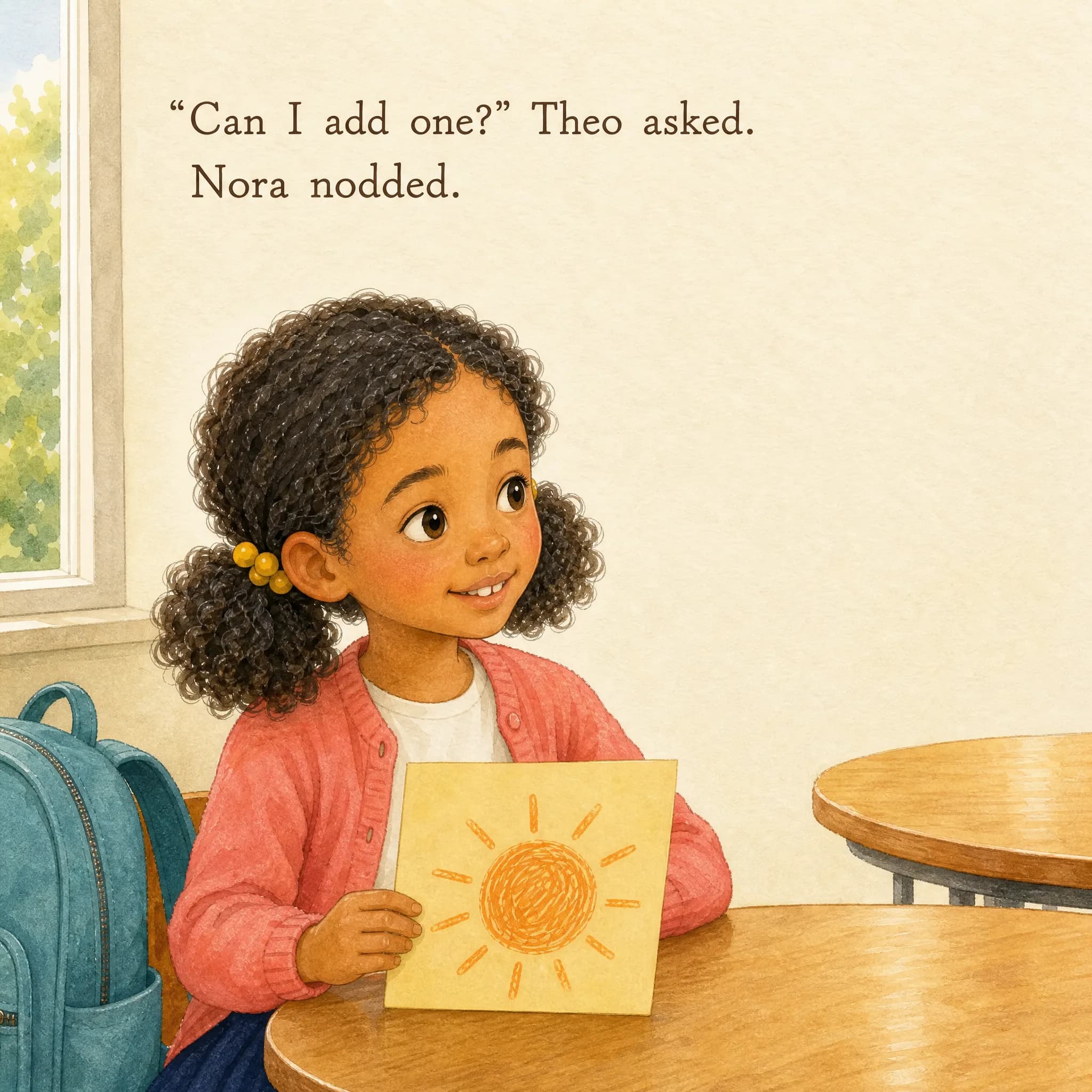 Nora’s First Day at School