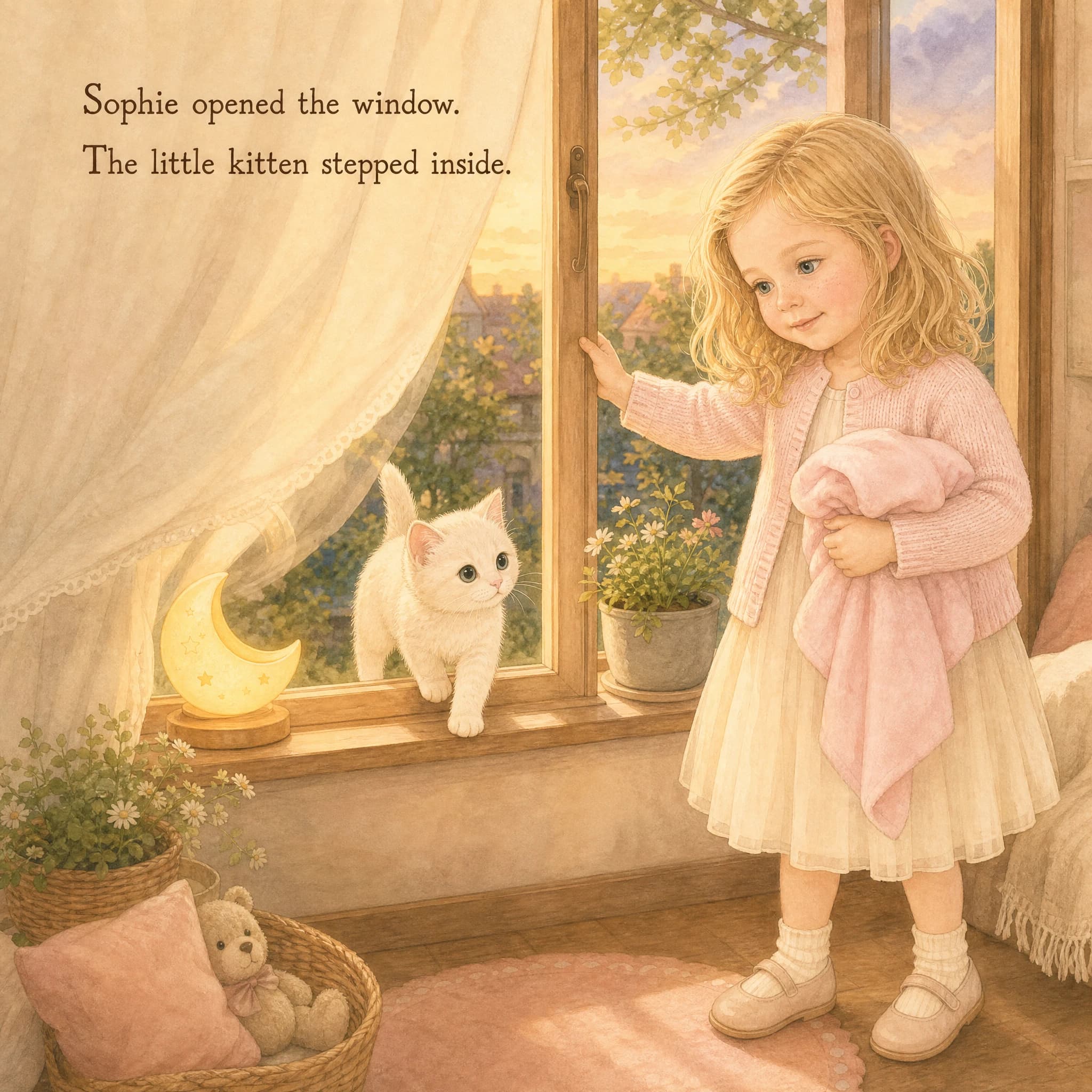 Sophie and the Little Moon Lamp